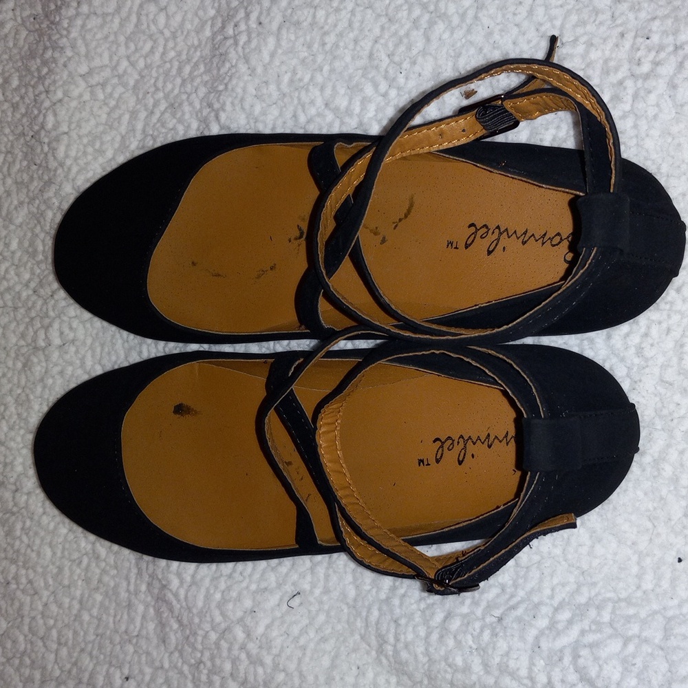 Black Flats size 8.5